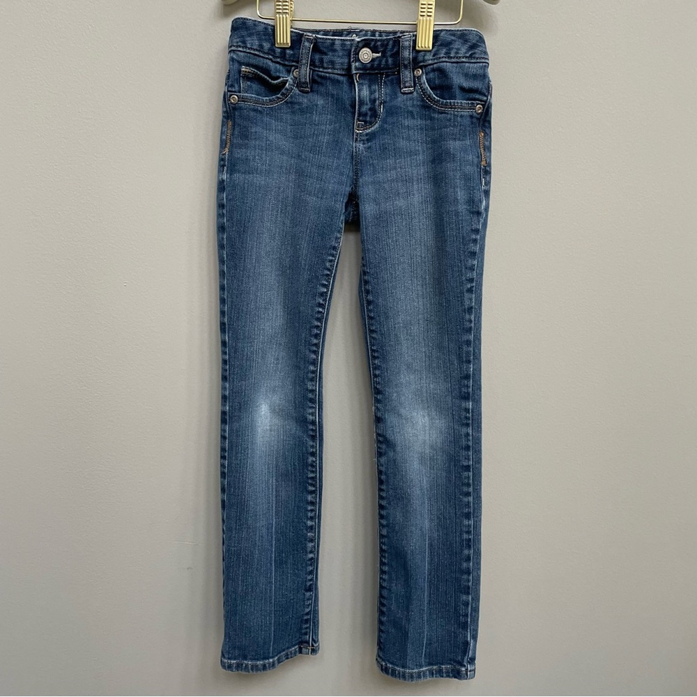 Old Navy Girls Skinny Jeans with Adjustable Waist - Size 7
